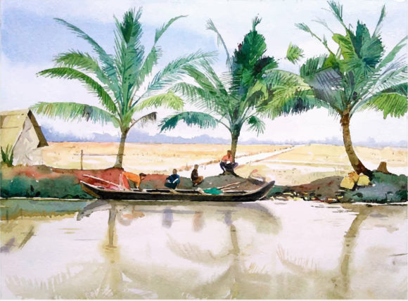Beautiful Rural Scene Hand Drawn Ideas for Creatives
