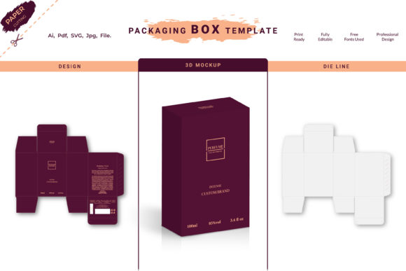 Box Packaging 3D Mockup Die-Cut: A Practical Evaluation for Designers and Businesses
