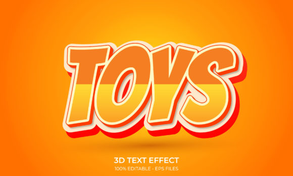 Exploring the Toys 3d Text Style Effect: Design, Play, and Practical Application