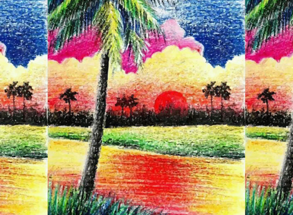 Integrating a Watercolor Hand Drawn Colorful Tree into Your Creative Workflow