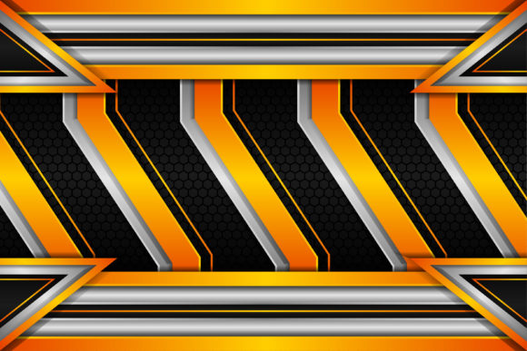 Orange Black Geometric Background Hexago: A Designer's Guide to Bold Visual Impact
