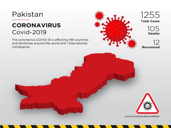 Pakistan Affected Country 3D Map Explained