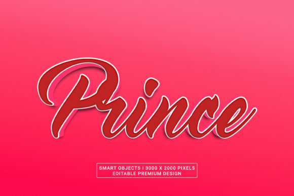 Prince Text Effect: A Typography Style That Commands Attention