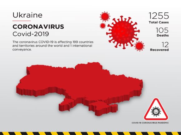 Ukraine Affected Country 3D Map Guide