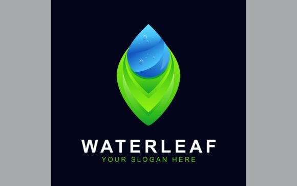 Water and Leaf Logo Design Template: A Strategic Tool for Brand Clarity