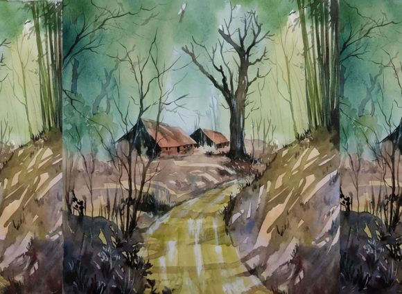 Watercolor Hand Drawn Nature: A Versatile Aesthetic for Modern Design